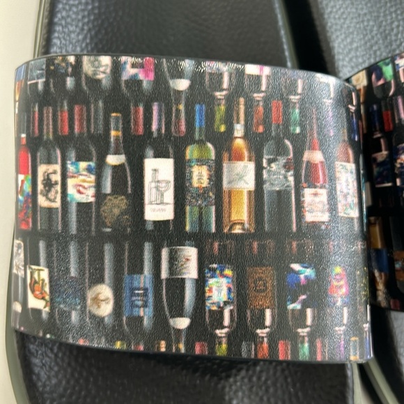 Robert Graham SHIRAZ Wine Bottle Slide Sandals Slip On Size 12 - Picture 12 of 16